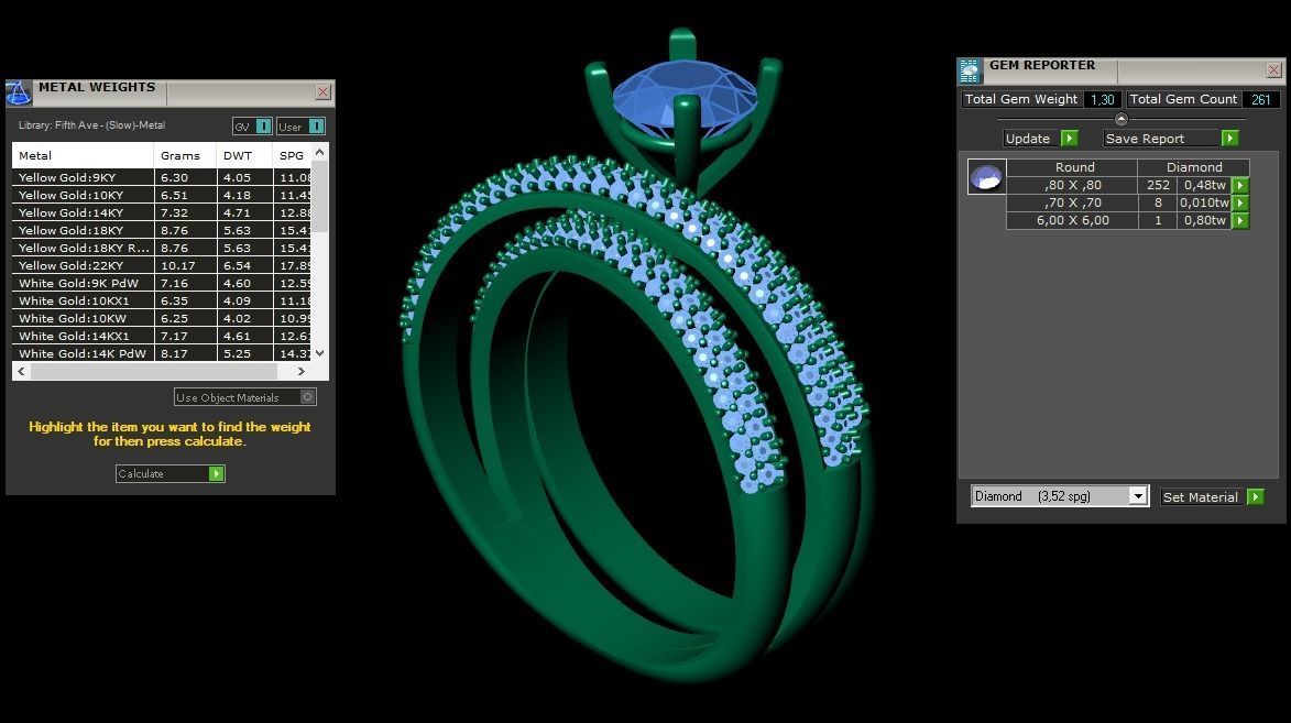 ring code 37 3D print model_2