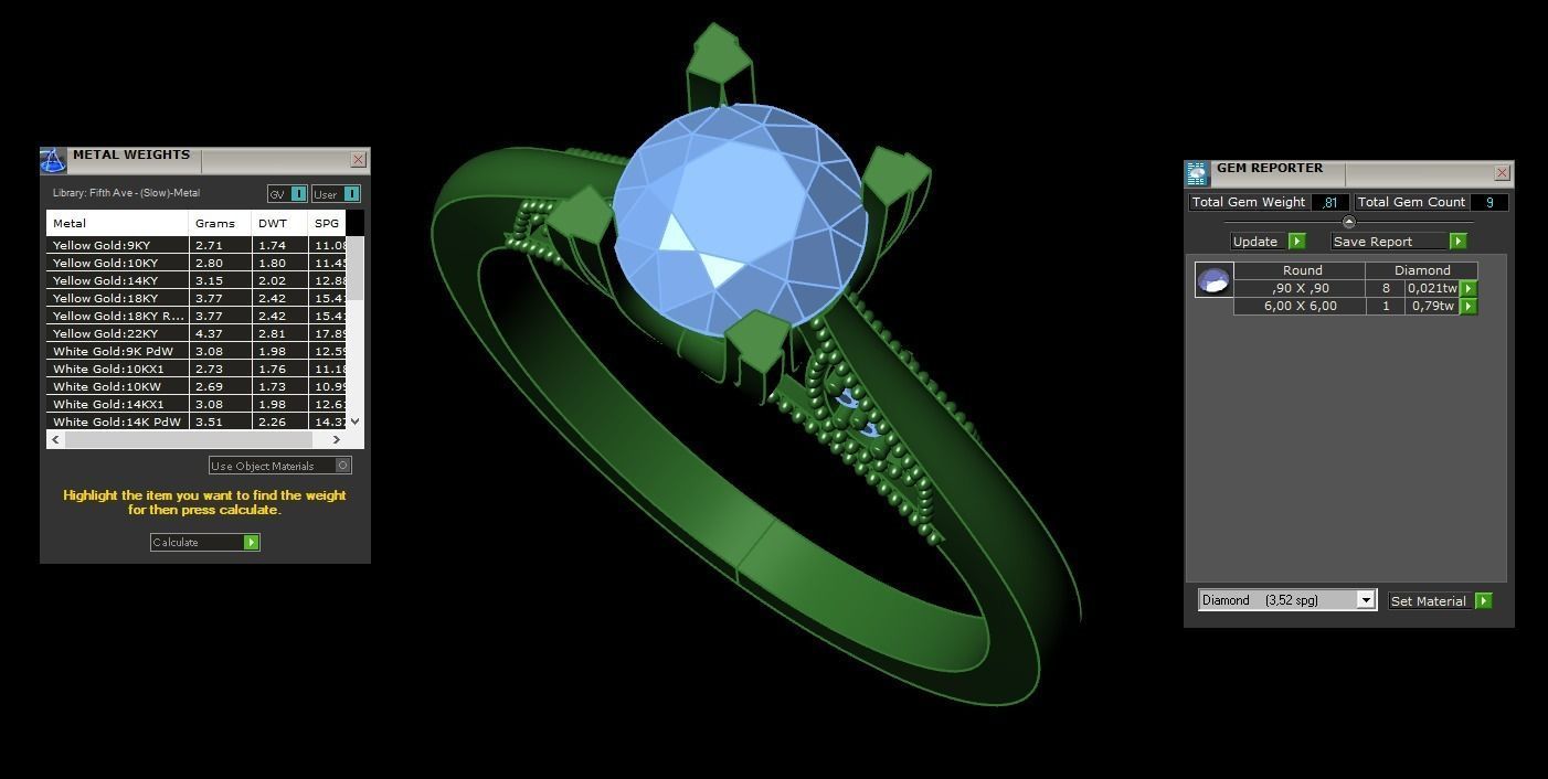 ring code 33 3D print model_2