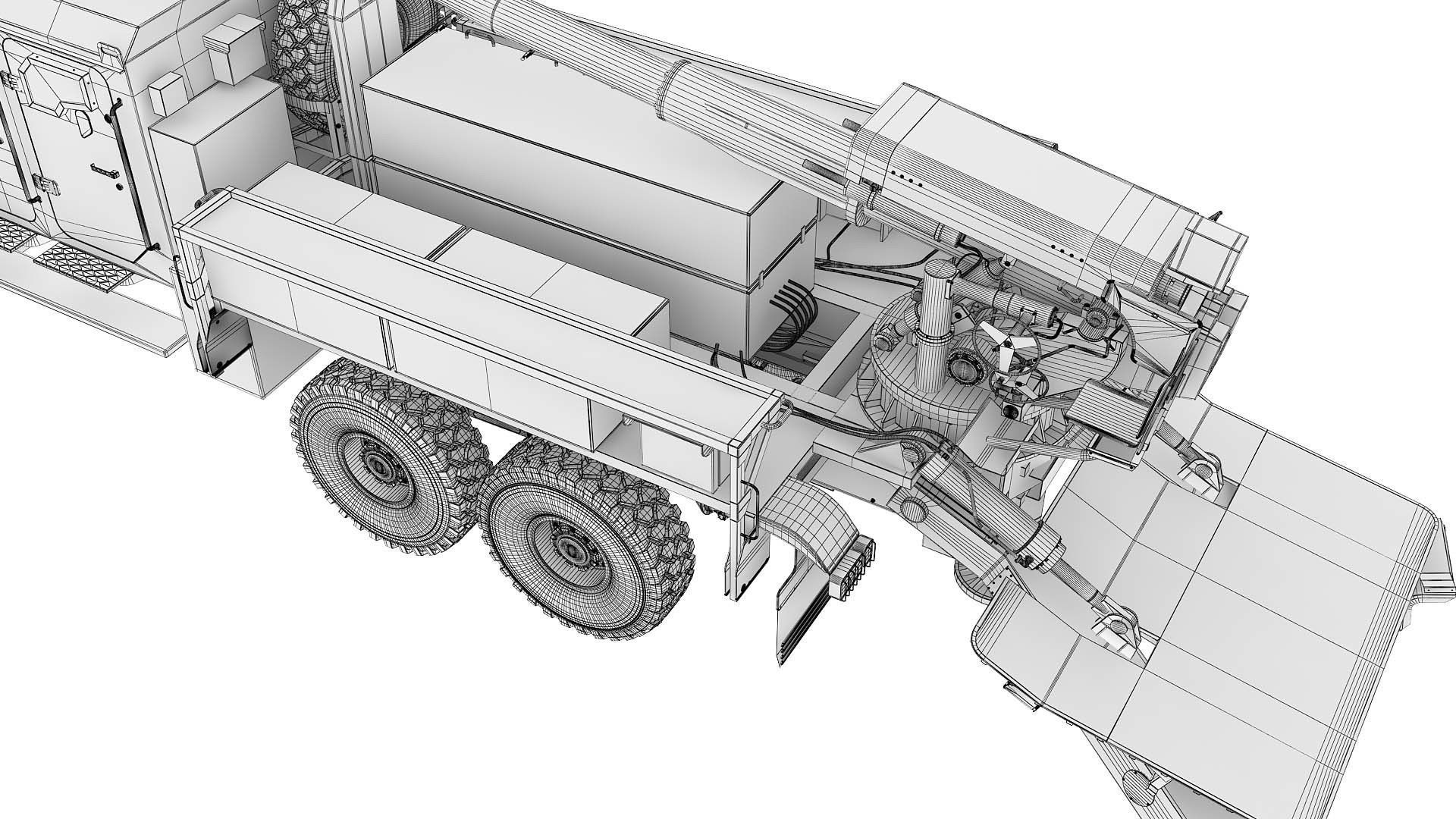 Howitzer Bogdana 3D model_40