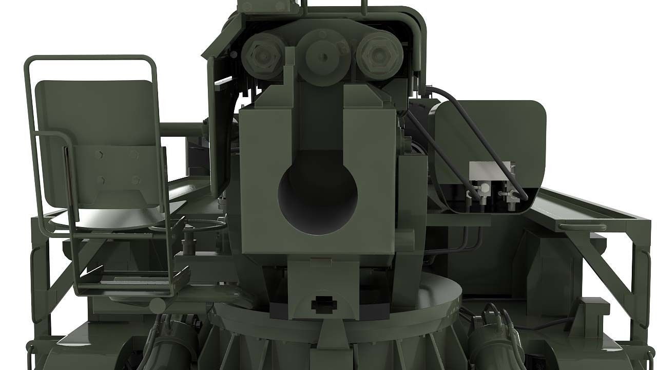 Howitzer Bogdana 3D model_54