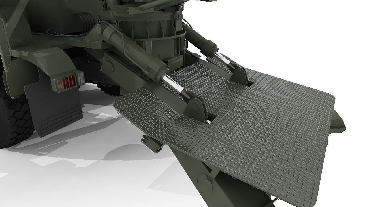 Howitzer Bogdana 3D model_50