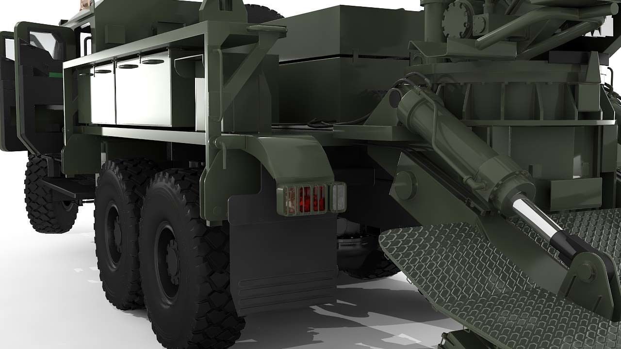 Howitzer Bogdana 3D model_24