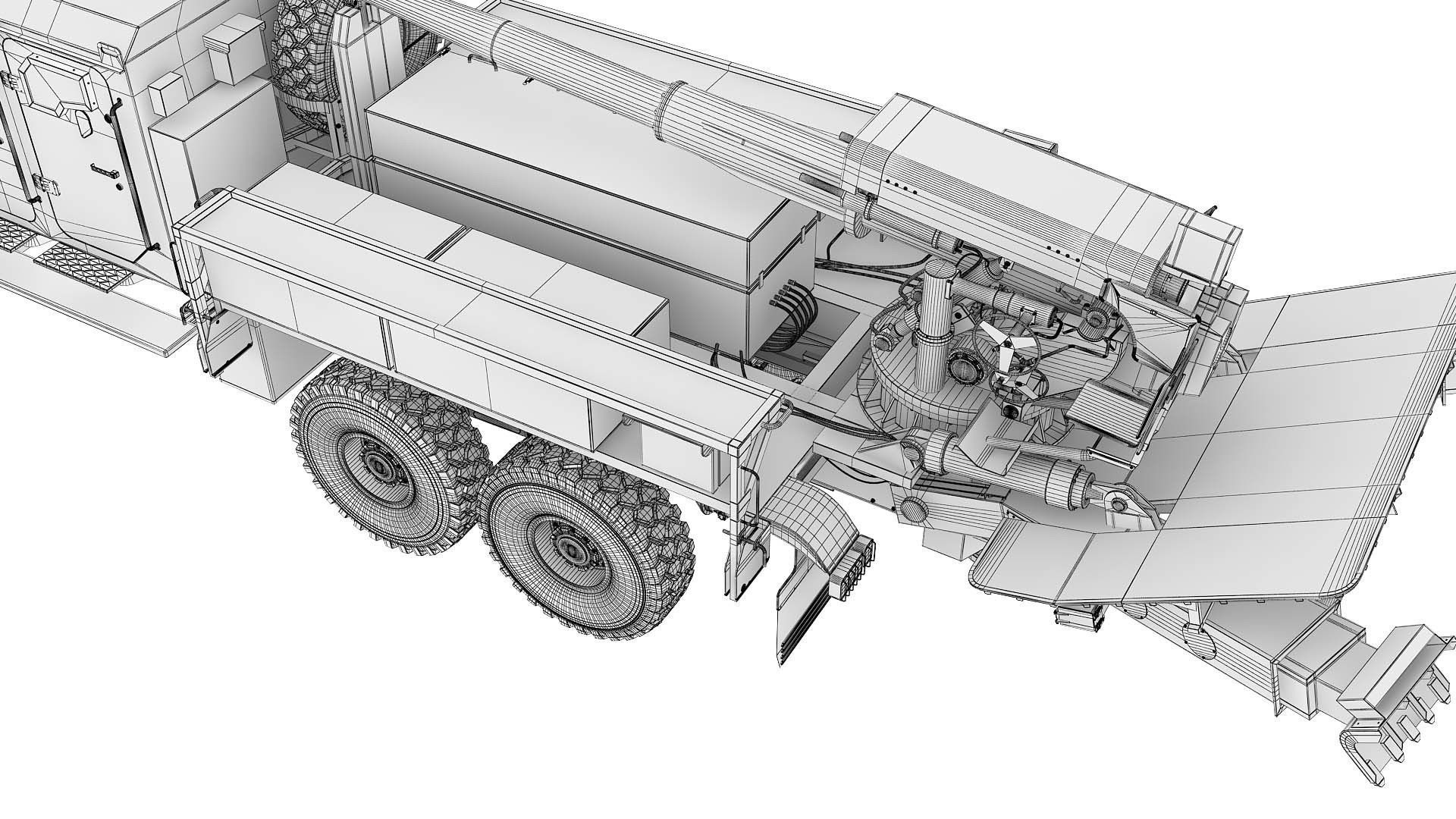 Howitzer Bogdana 3D model_11