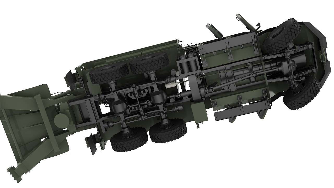 Howitzer Bogdana 3D model_44