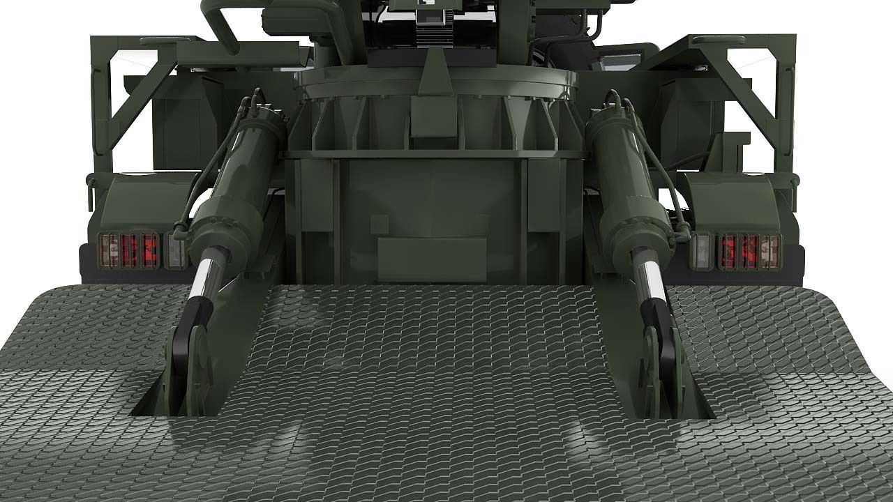 Howitzer Bogdana 3D model_48