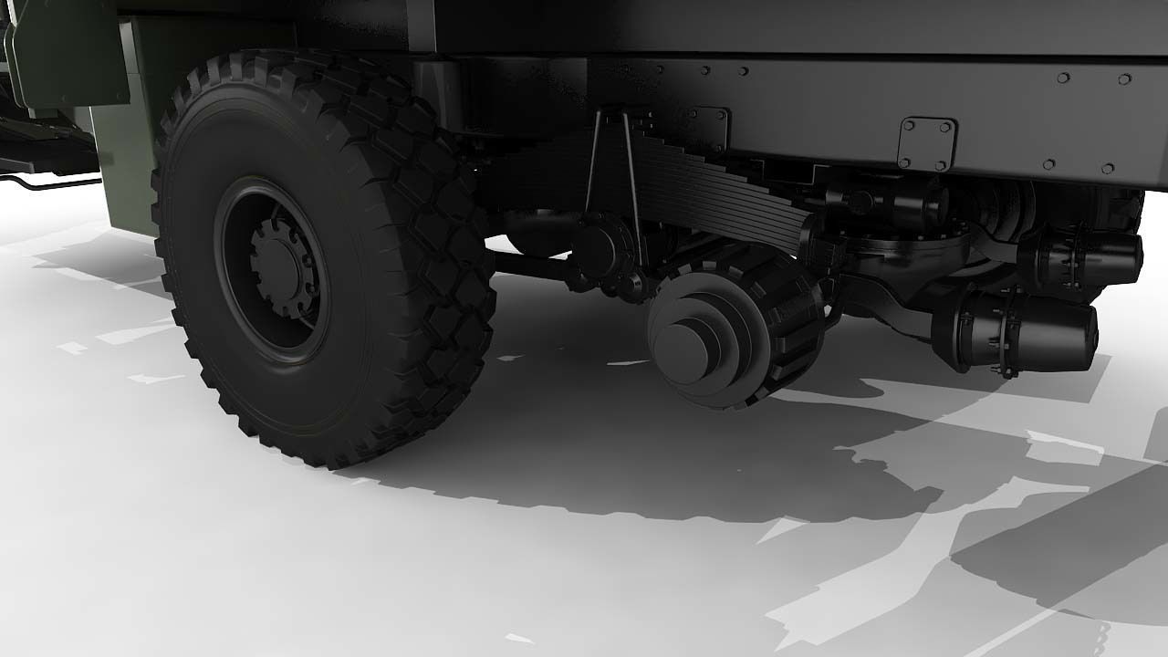 Howitzer Bogdana 3D model_49