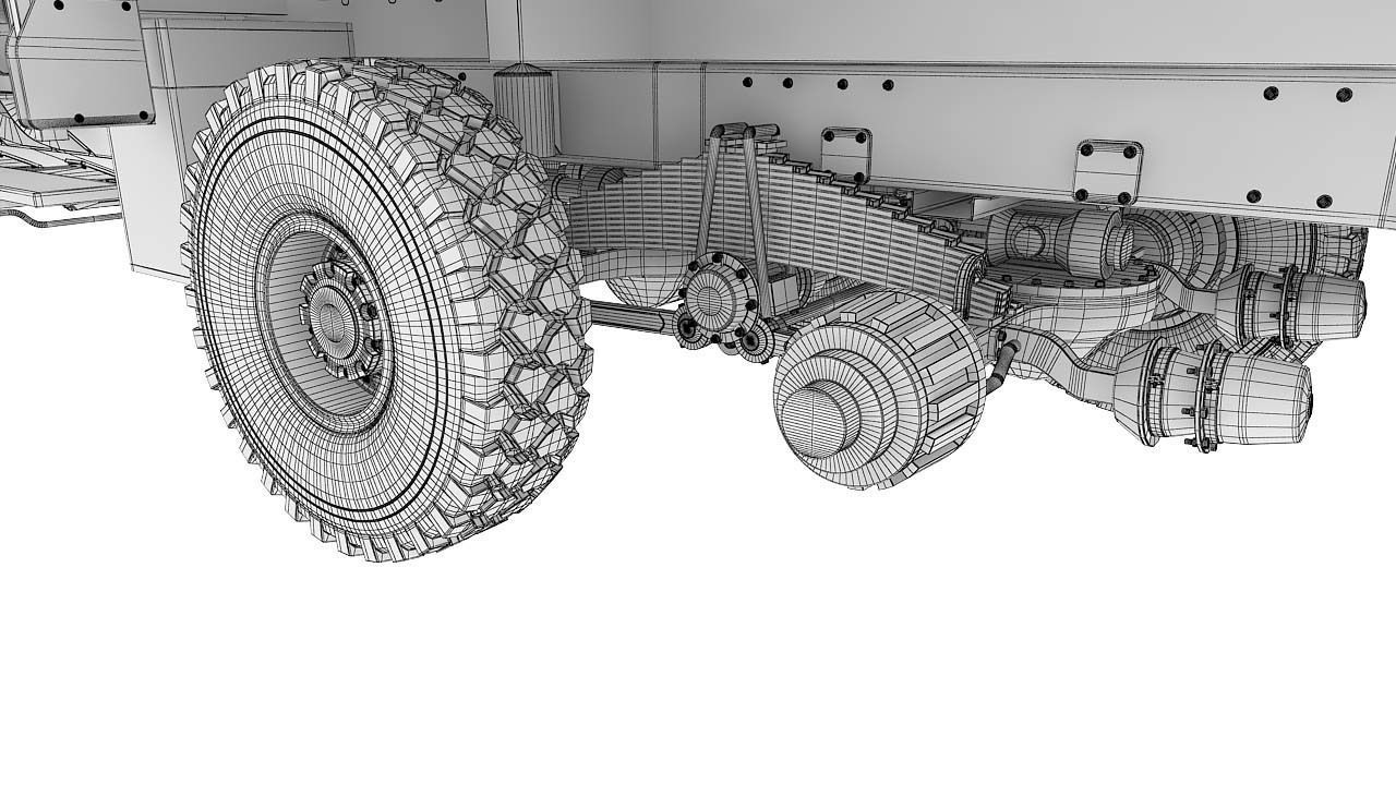 Howitzer Bogdana 3D model_19