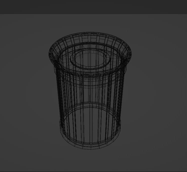 Park Props Low-poly 3D model_17