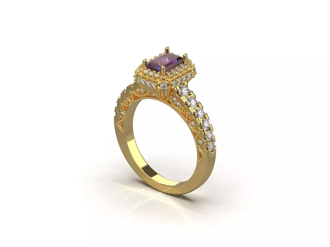 ring code 130 3D print model