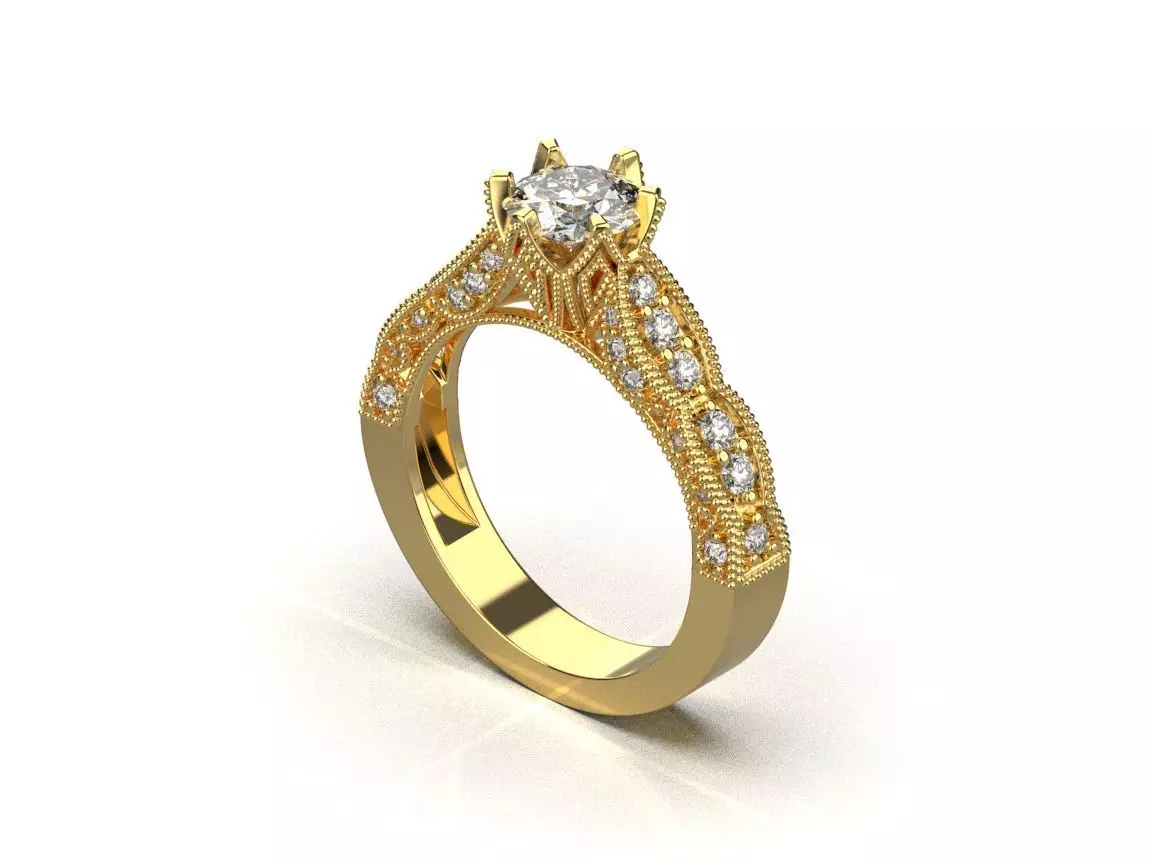 ring code 129 3D print model