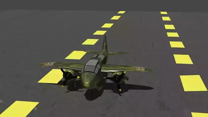 Aircraft Z2157 plane