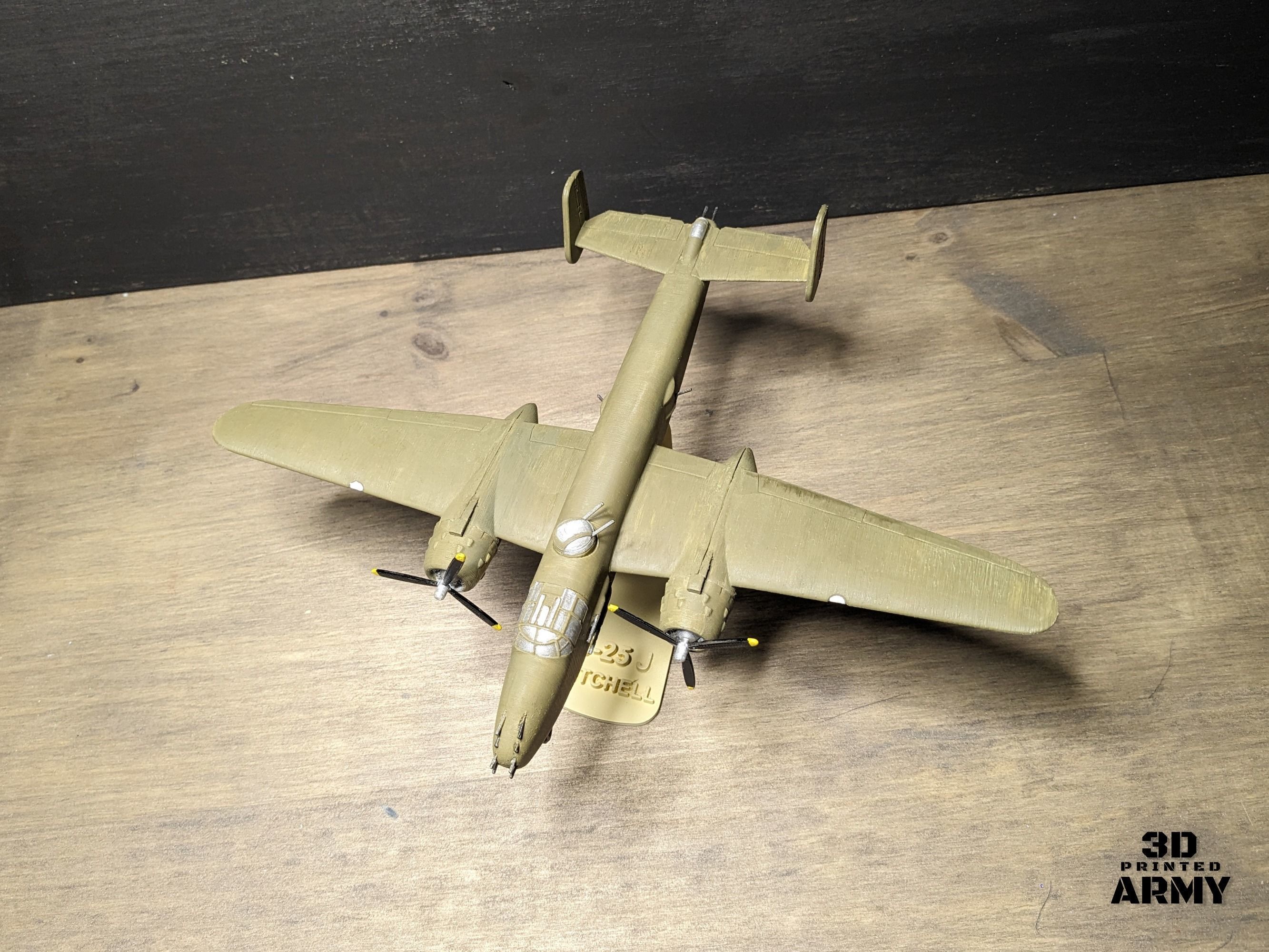 North American B-25-J Mitchell - Scalemodel - 3D printing 3D print model_14
