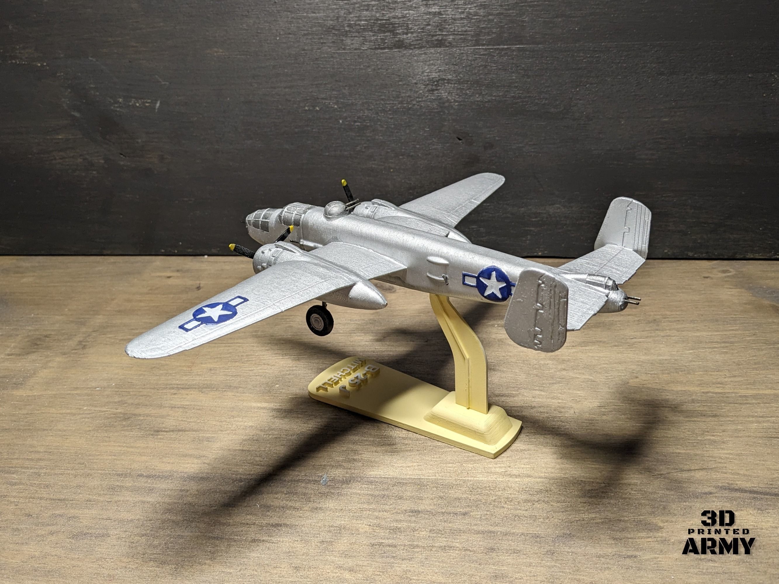 North American B-25-J Mitchell - Scalemodel - 3D printing 3D print model_13