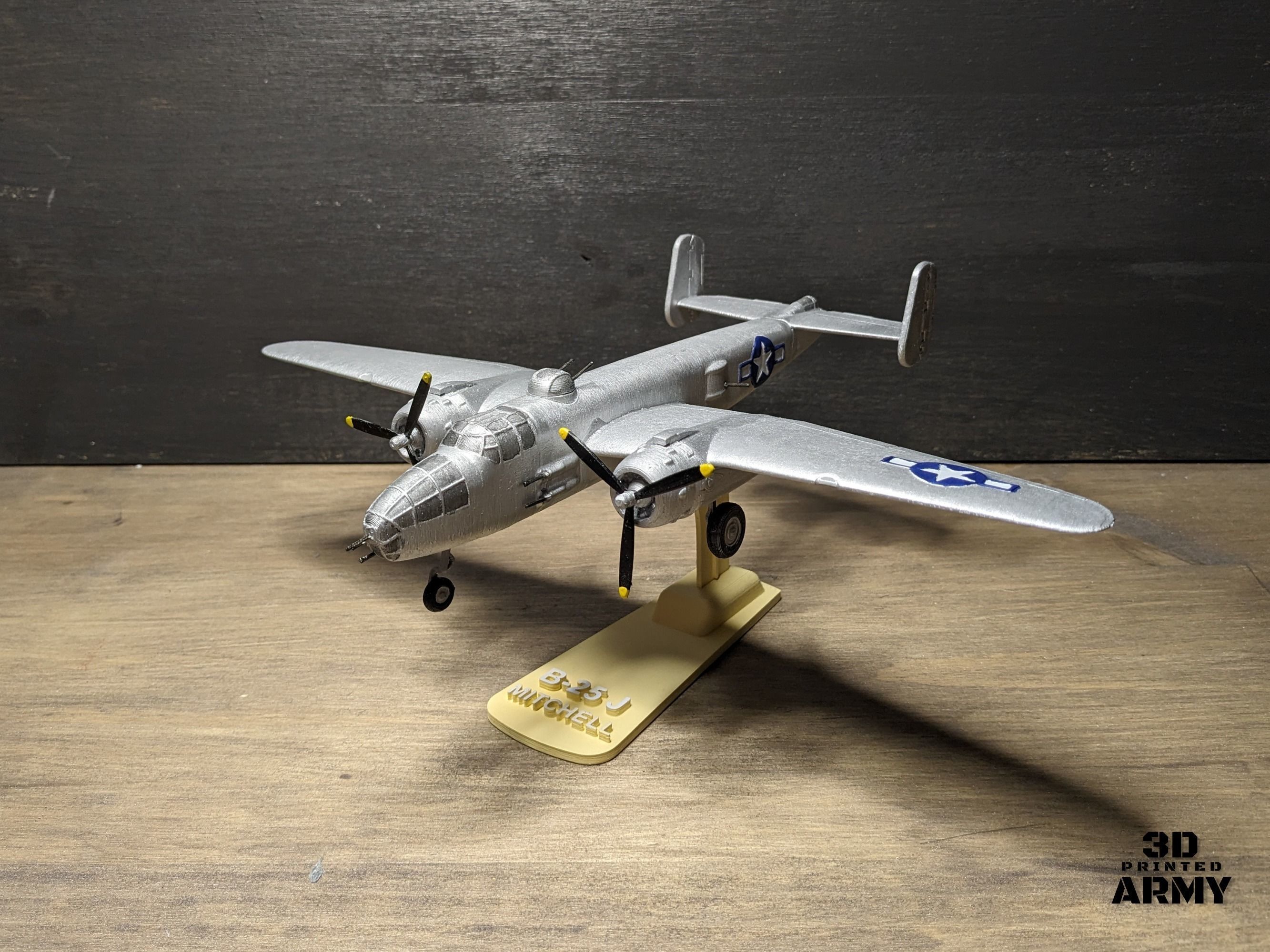 North American B-25-J Mitchell - Scalemodel - 3D printing 3D print model_12