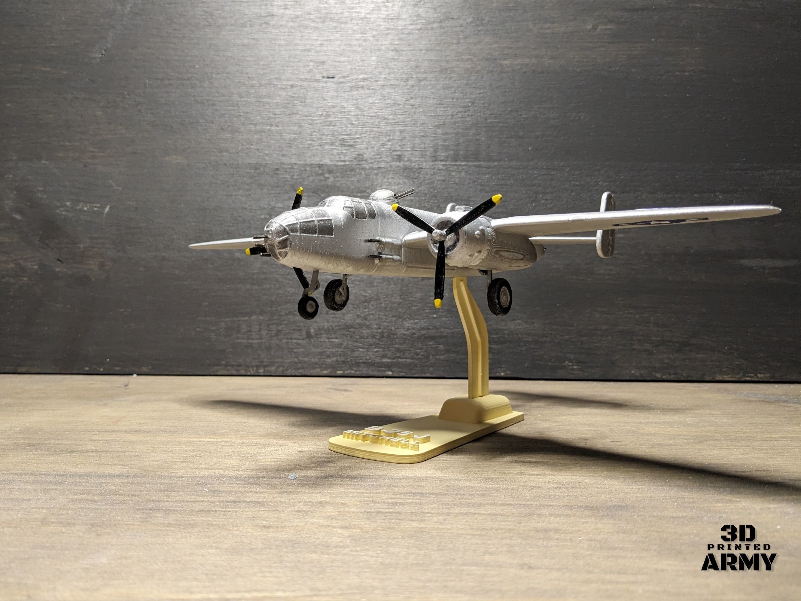 North American B-25-J Mitchell - Scalemodel - 3D printing 3D print model_15