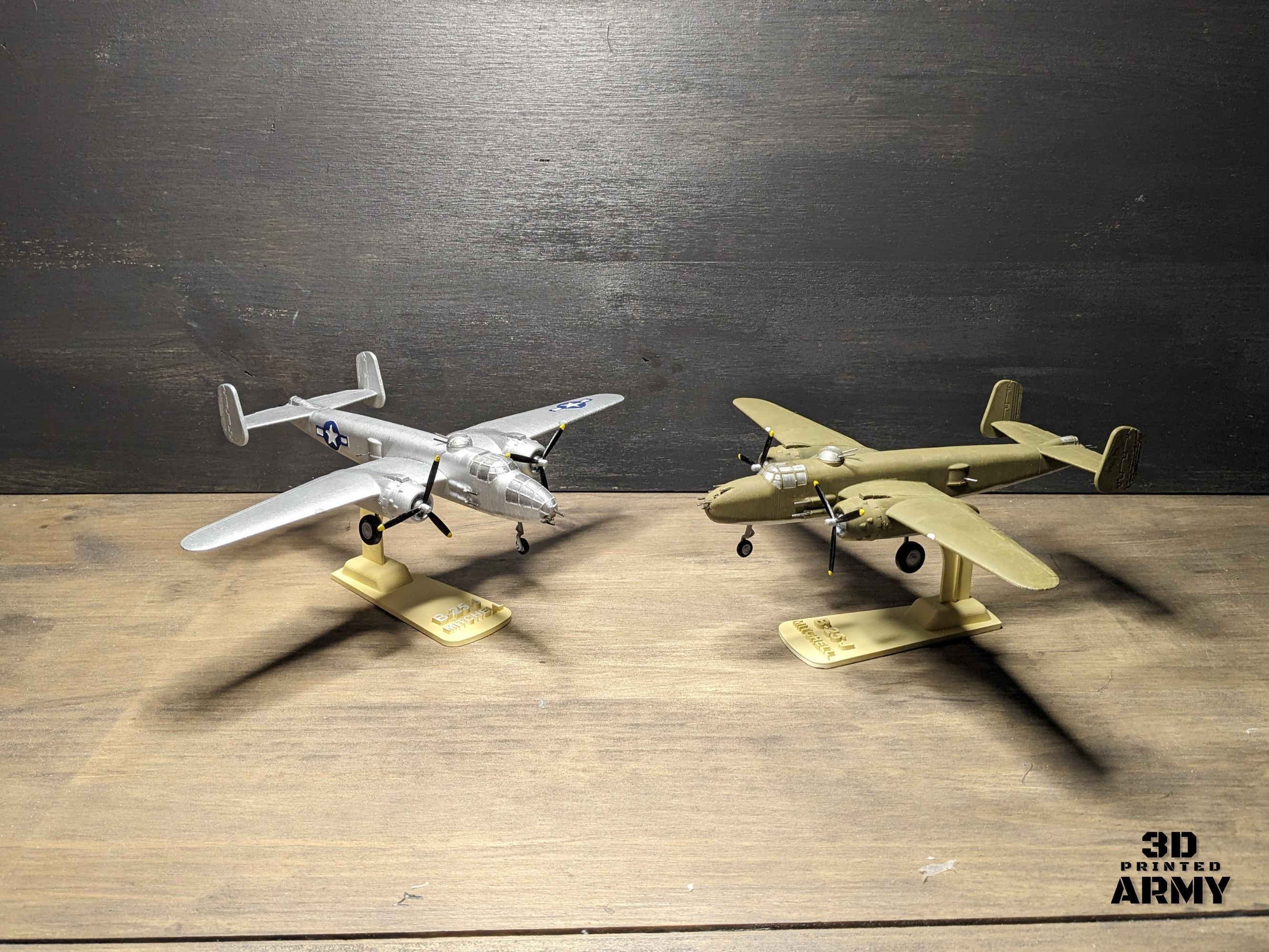 North American B-25-J Mitchell - Scalemodel - 3D printing 3D print model_6
