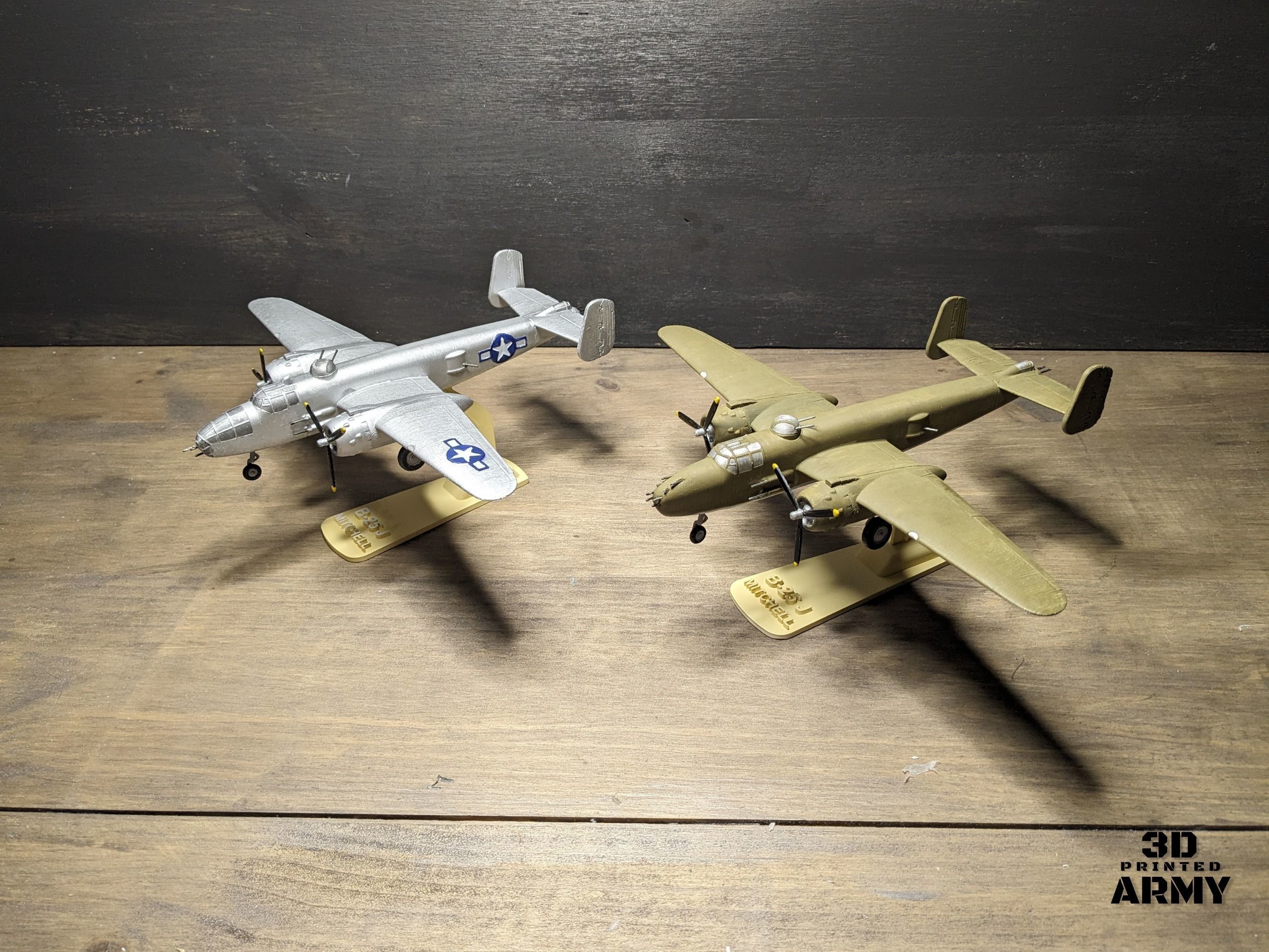 North American B-25-J Mitchell - Scalemodel - 3D printing 3D print model_9