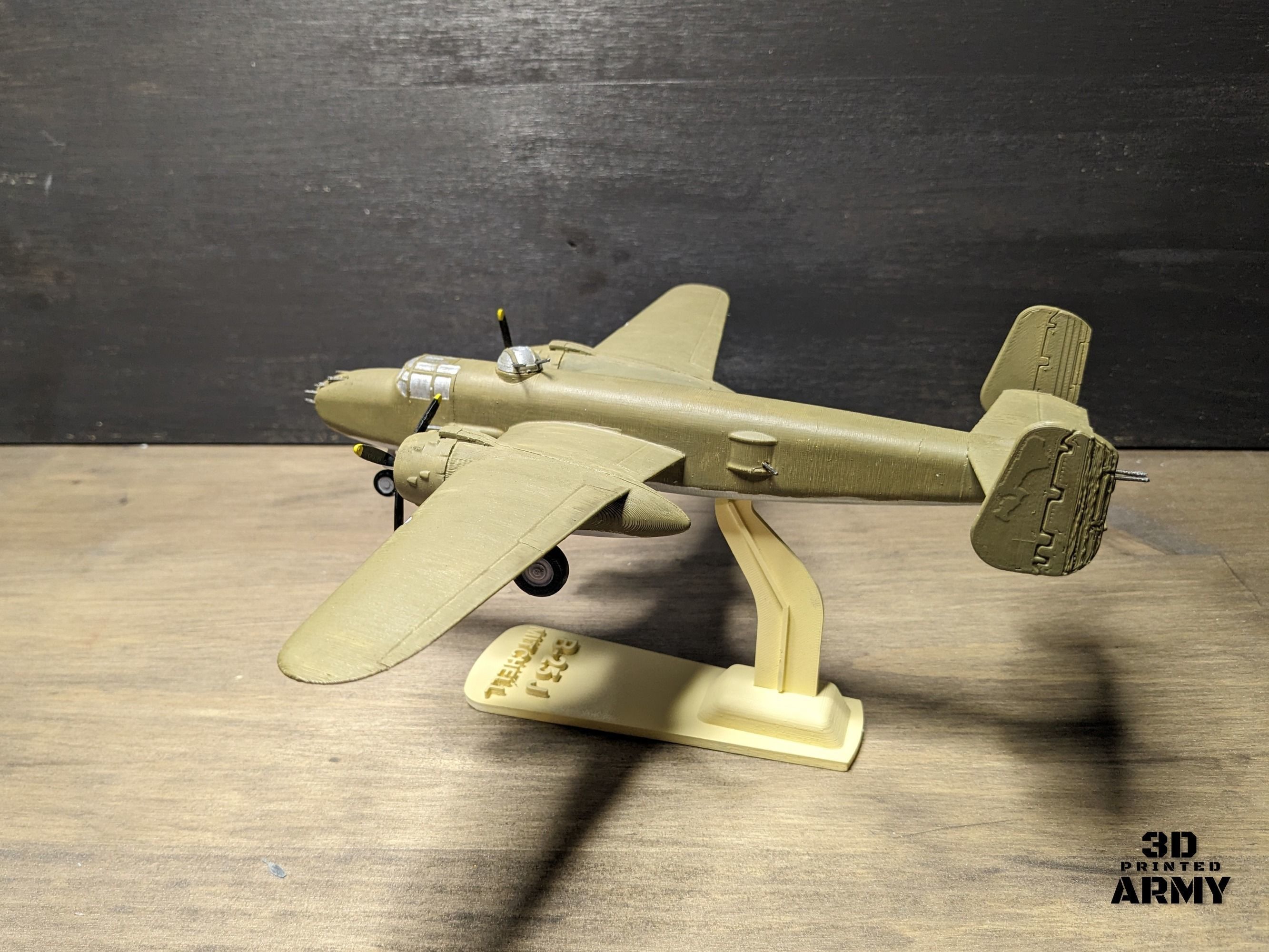 North American B-25-J Mitchell - Scalemodel - 3D printing 3D print model_16