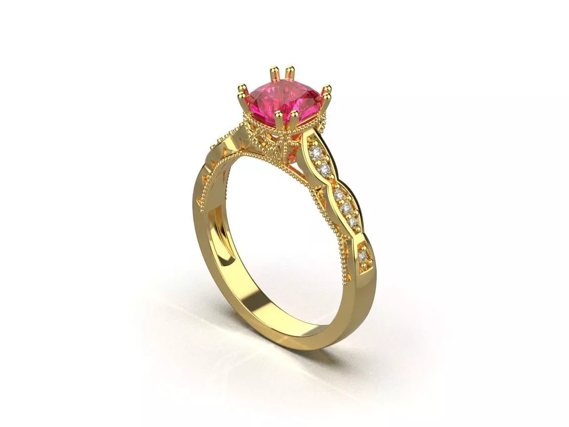 ring code 125 3D print model