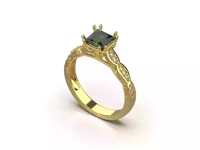 ring code 123 3D print model