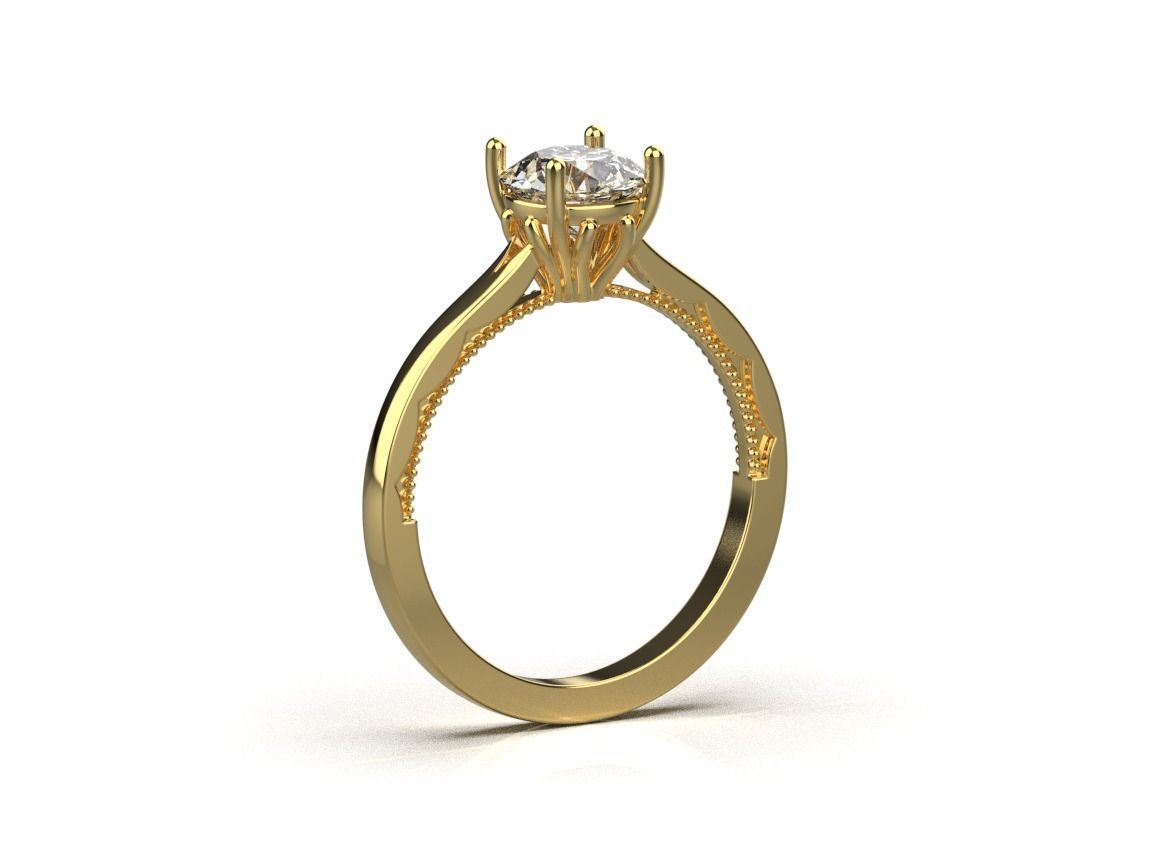 ring code 117 3D print model_12