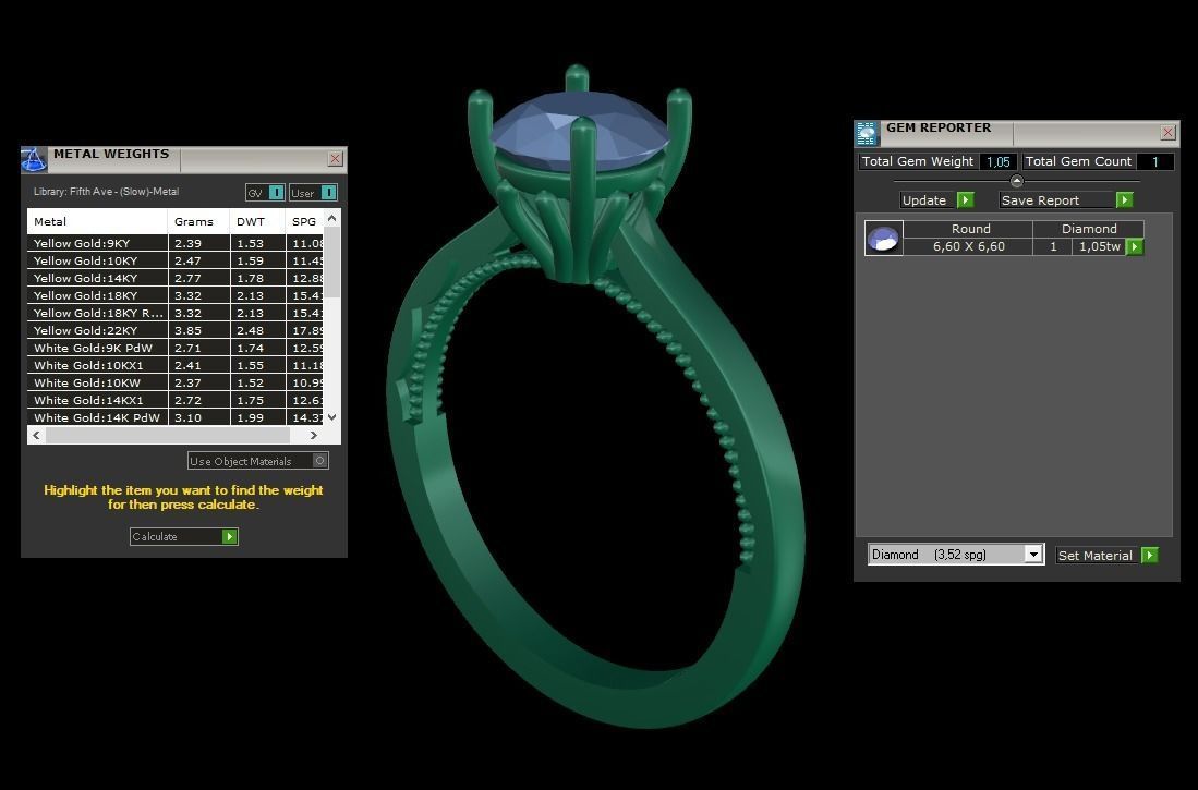 ring code 117 3D print model_2