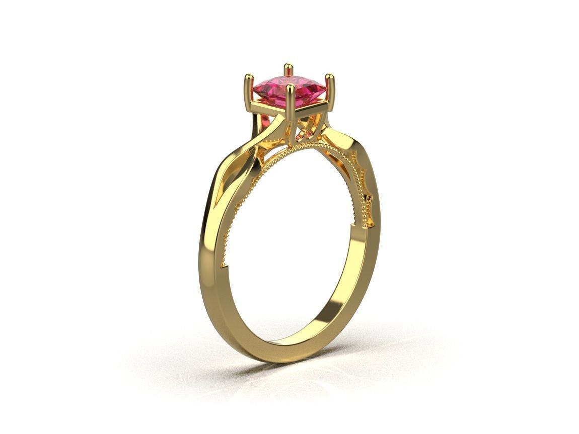 ring code 116 3D print model_12