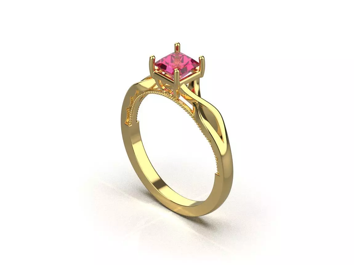 ring code 116 3D print model_0