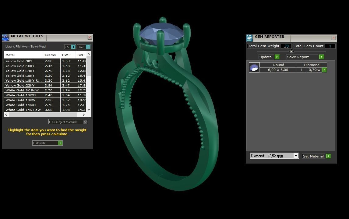 ring code 115 3D print model_2