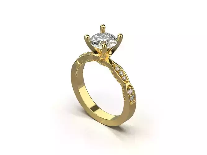 ring code 114 3D print model ring code 114 3D print model