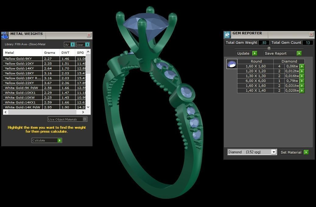 ring code 113 3D print model_2