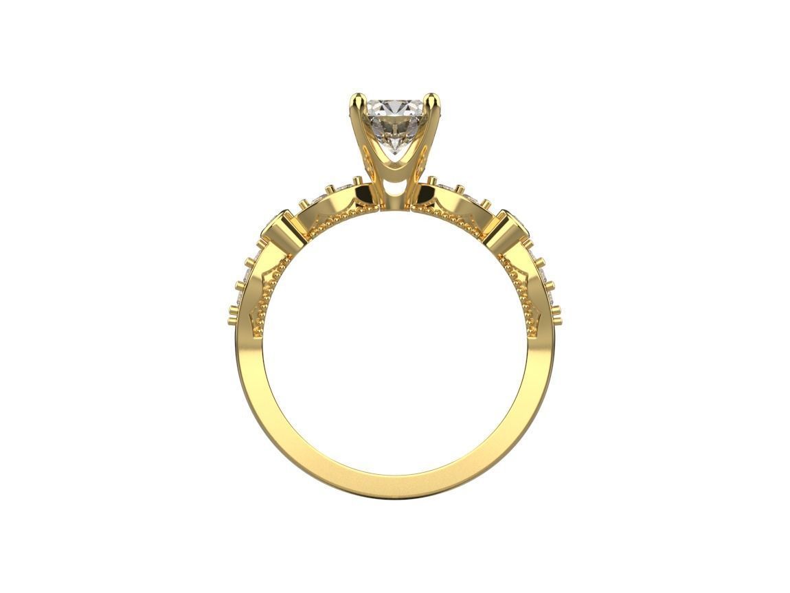 ring code 113 3D print model_7