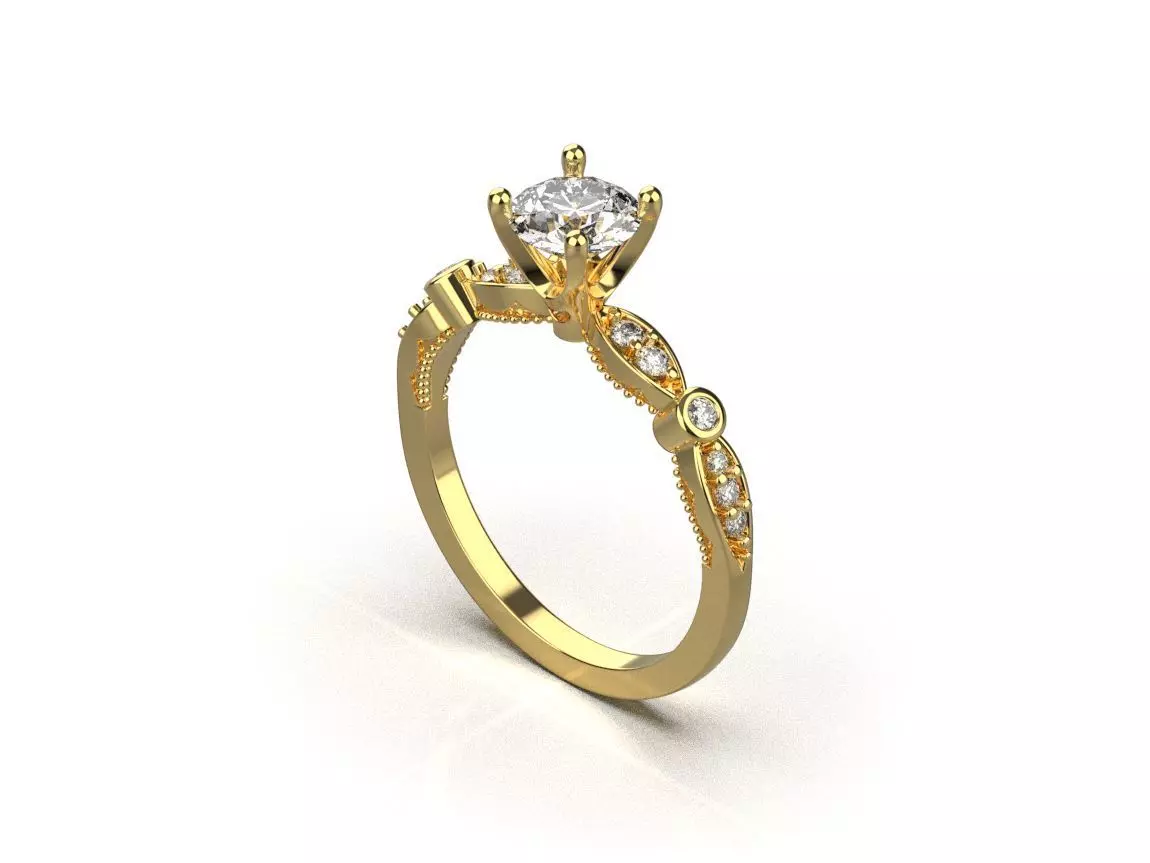 ring code 113 3D print model_0