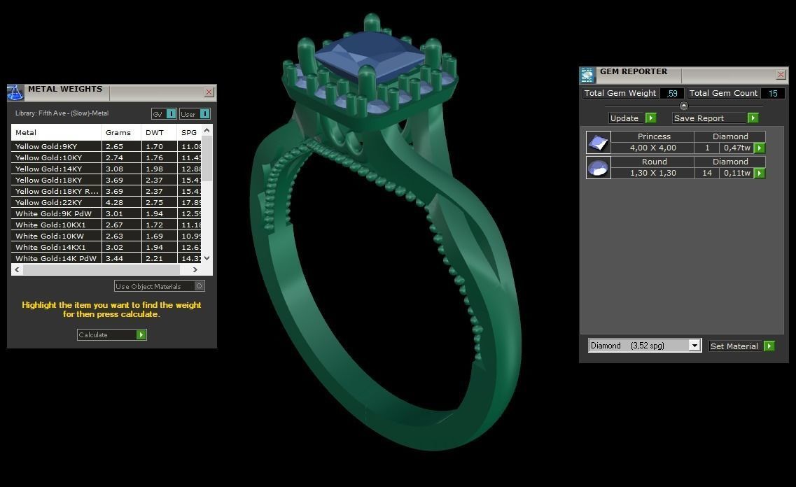 ring code 112 3D print model_2