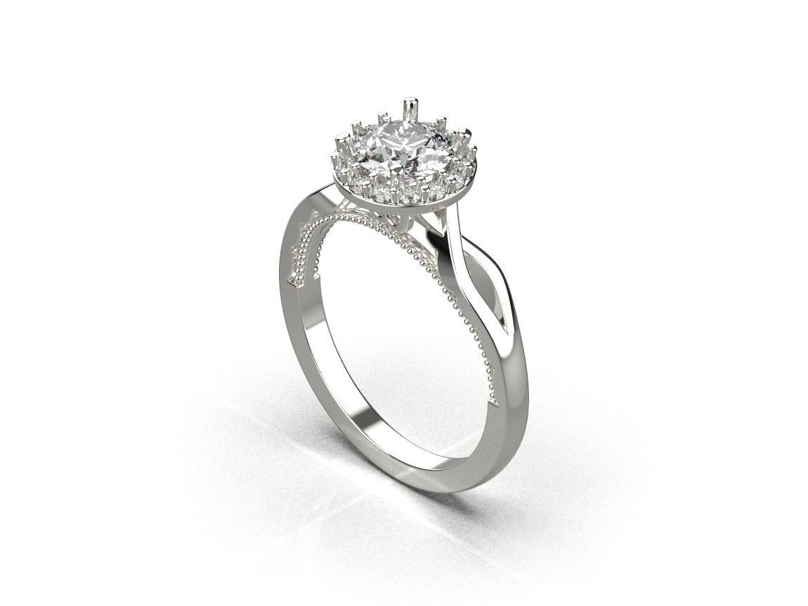 ring code 111 3D print model_14