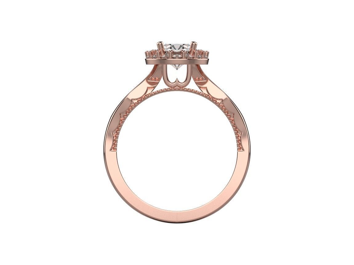 ring code 111 3D print model_8