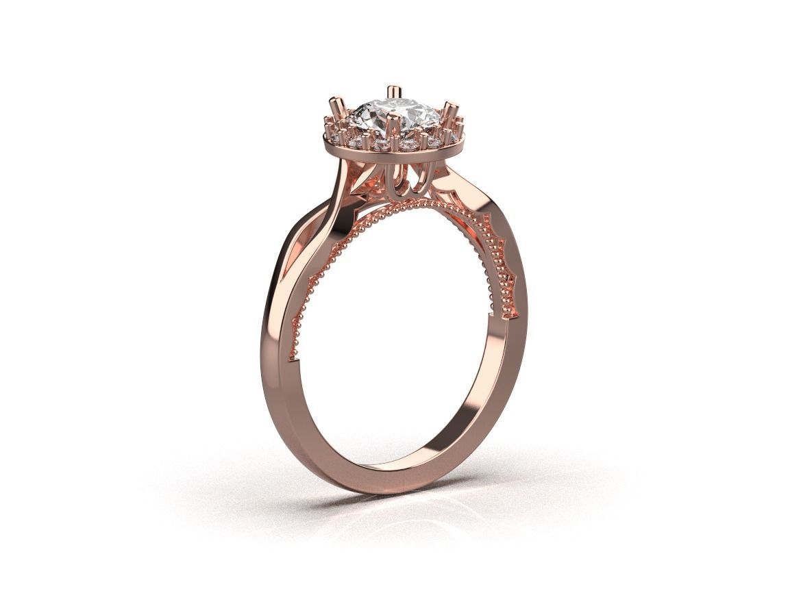 ring code 111 3D print model_11