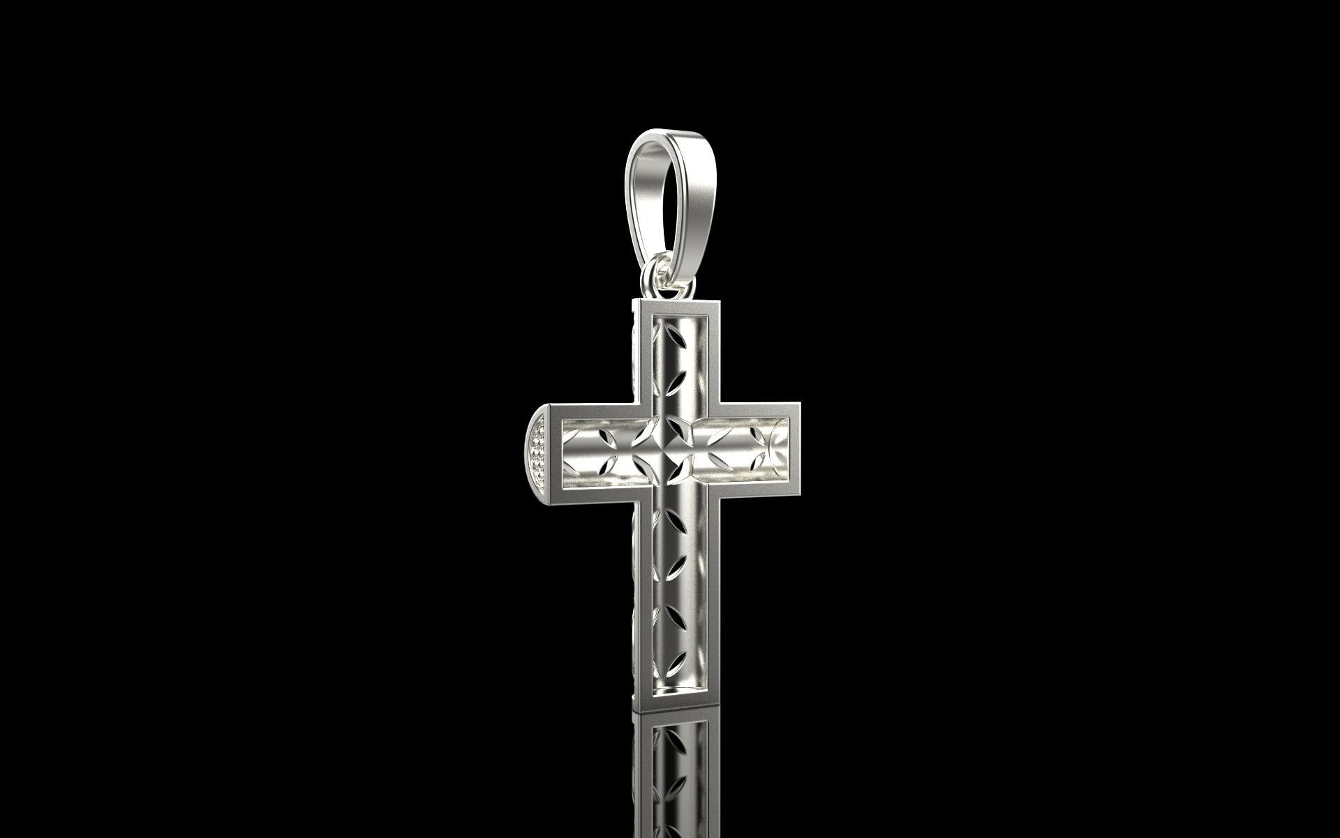 Ornament Cross model 540 3D print model_39