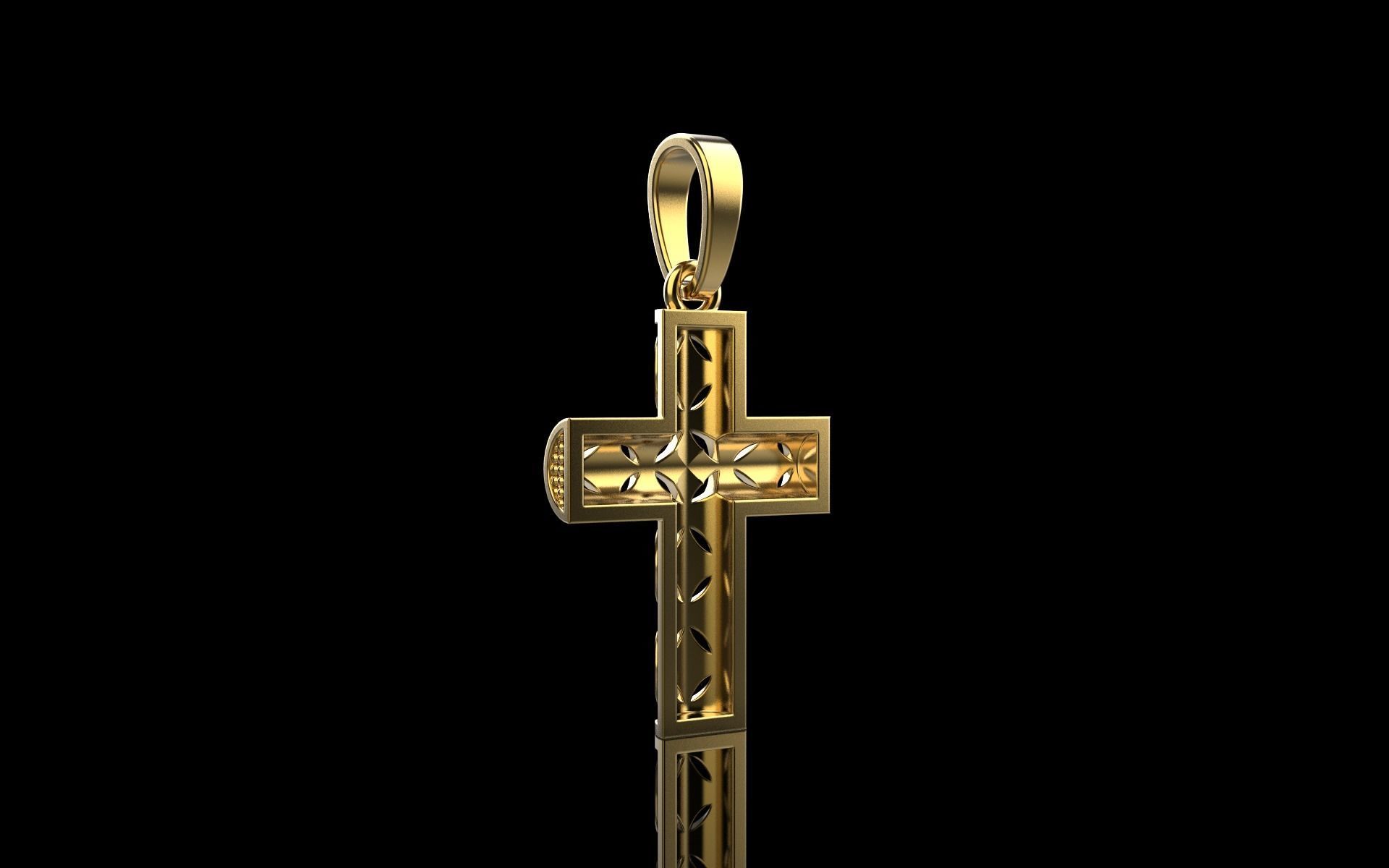 Ornament Cross model 540 3D print model_40