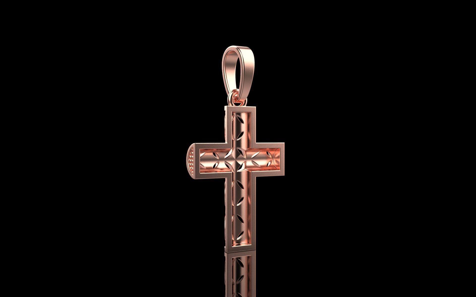 Ornament Cross model 540 3D print model_37