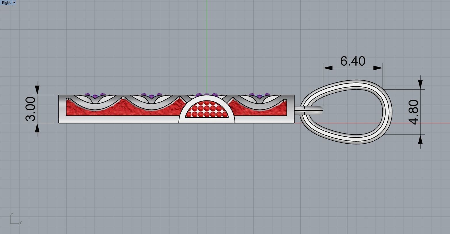 Ornament Cross model 540 3D print model_9