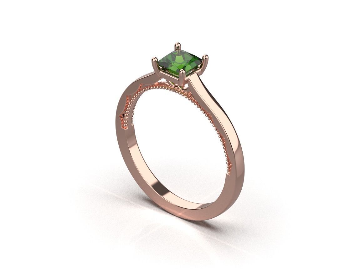 ring code 110 3D print model_13