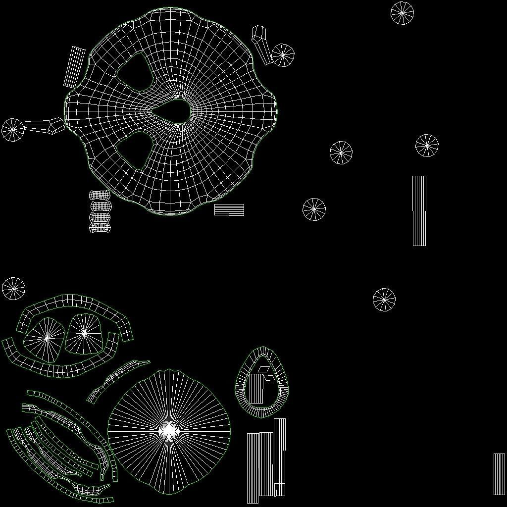 Destroyer Bot Low-poly 3D model_6