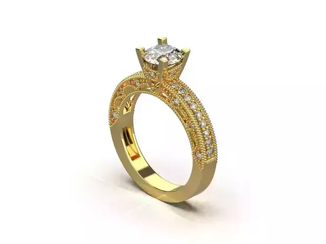 ring code 109 3D print model