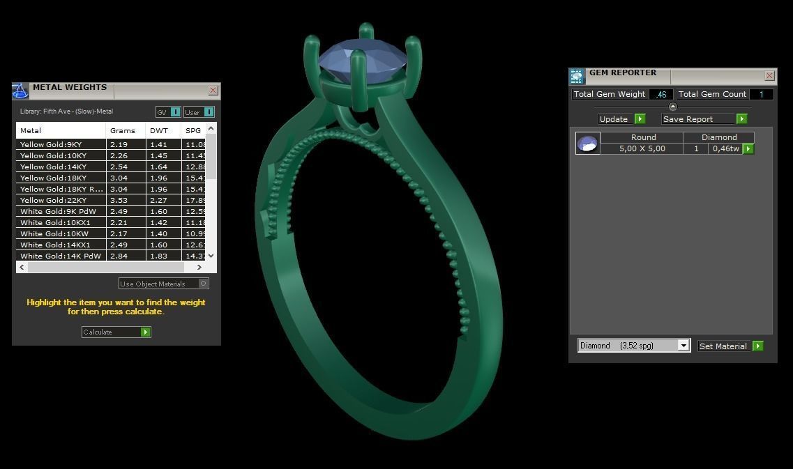 ring code 108 3D print model_2