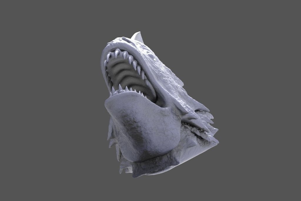 HEAD-R12 high poly sculpt 3D model_4