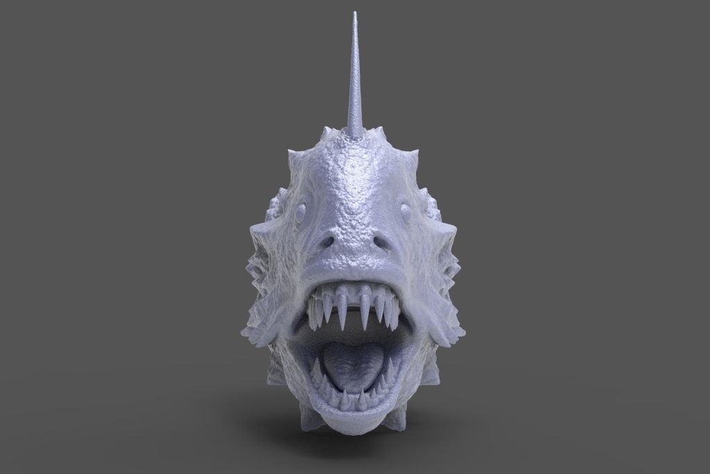 HEAD-R12 high poly sculpt 3D model_2