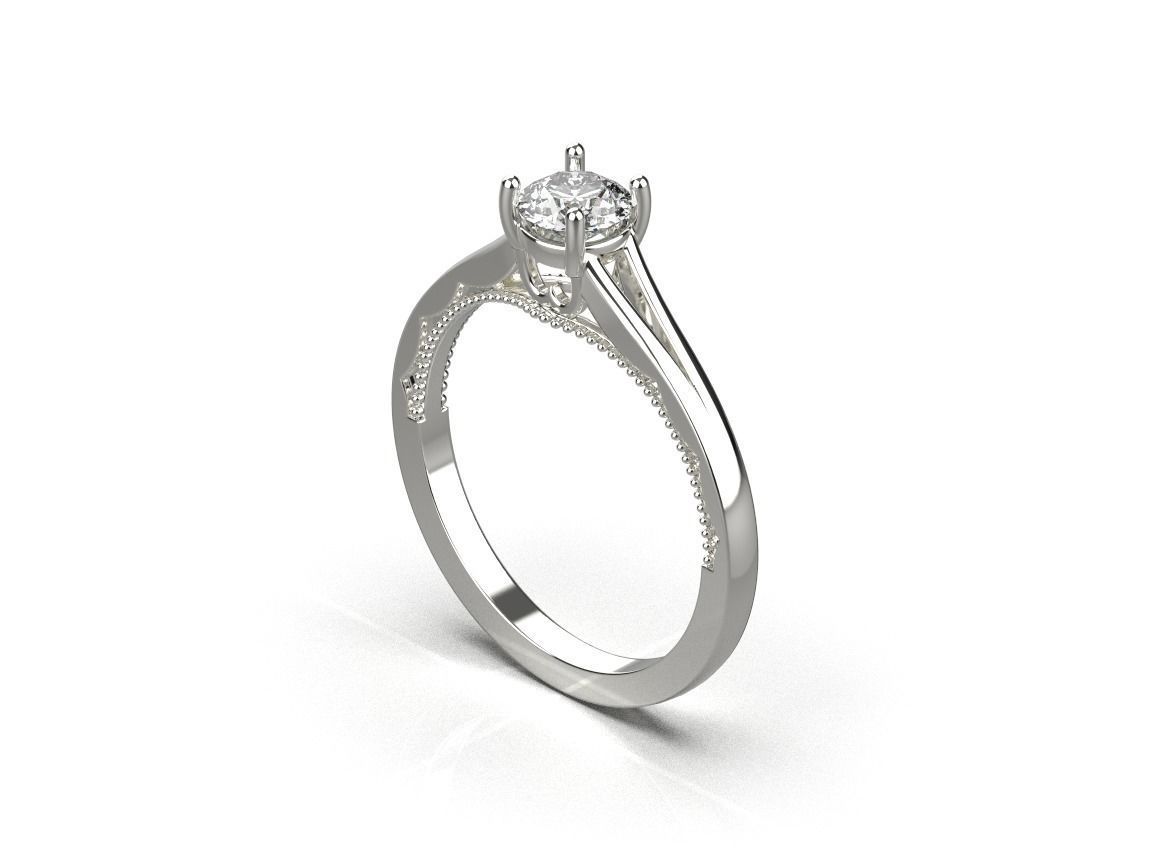 ring code 107 3D print model_14