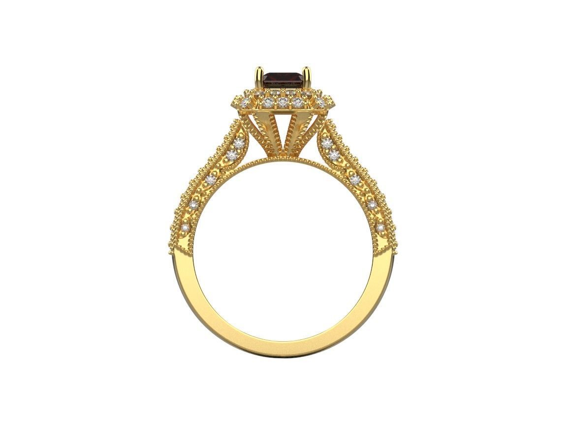 ring code 106 3D print model_7