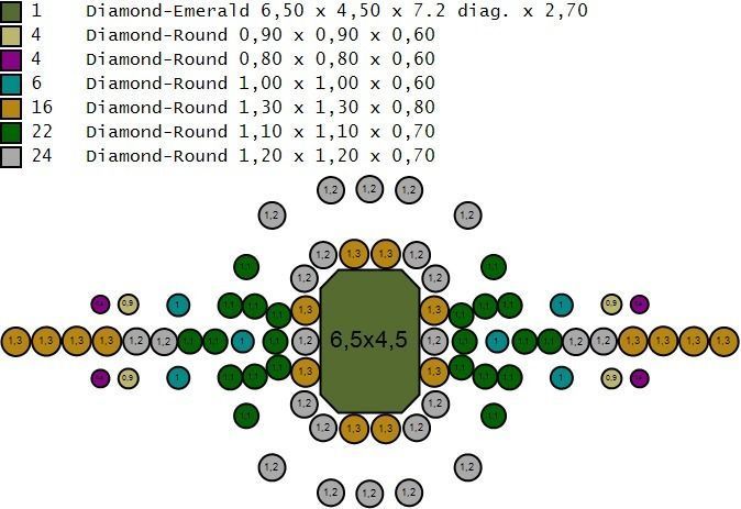 ring code 106 3D print model_3